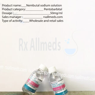 Nembutal(Pentobarbital ) 50mg/ml x 20 ml