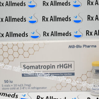 Somatropin 50 IU ( 5 X 10 IU x 3,7mg vials)