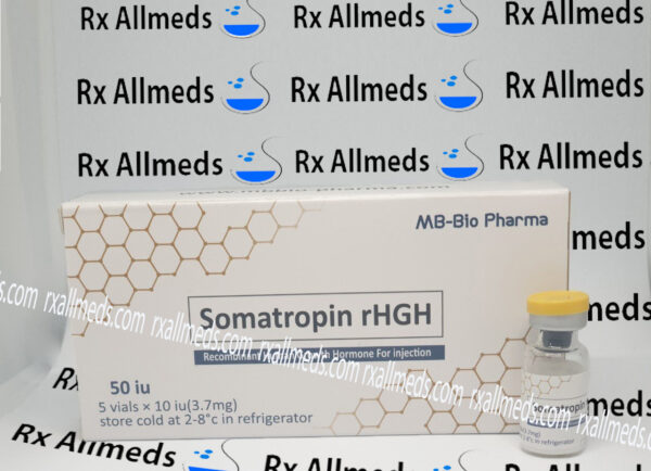 Somatropin 50 IU ( 5 X 10 IU x 3,7mg vials)